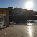 Ausruhen an der Uferpromenade